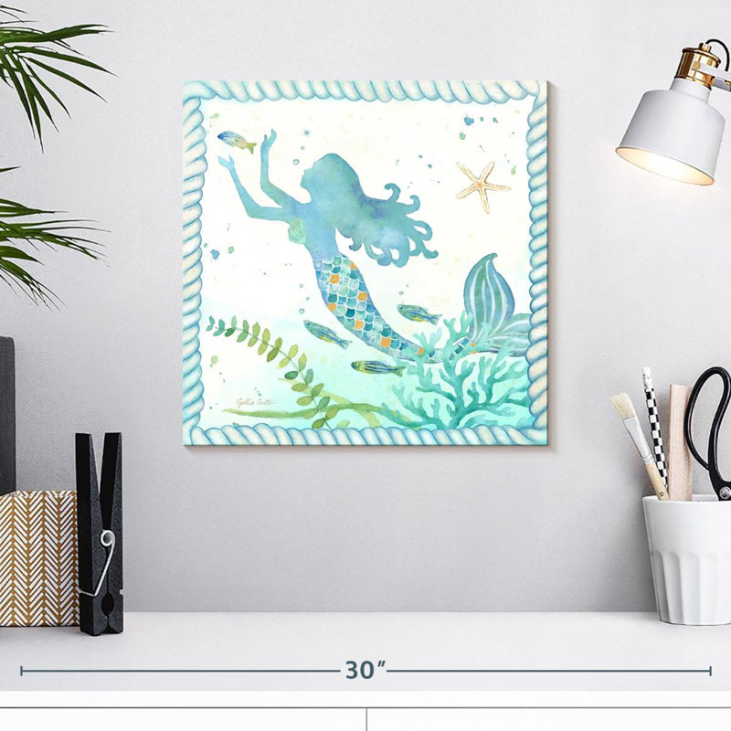 Kelan Mermaid Dreams I, 16" H x 16" W