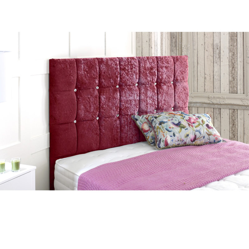 Witte Upholstered Headboard, Superking (6'), Red