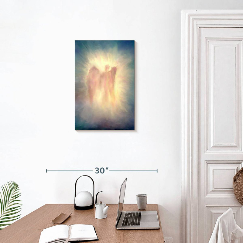 Leisha Abstract Angel, 24" H x 16" W