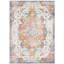 Tapis oriental orange / bleu marine Assunta-866235790