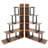 Amill Corner Shelf Unit，Set of 2 Ladder Shelving Unit-932212864