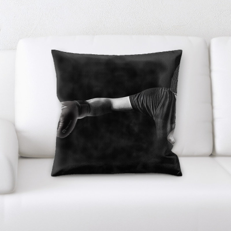 Microsuede Throw Pillow