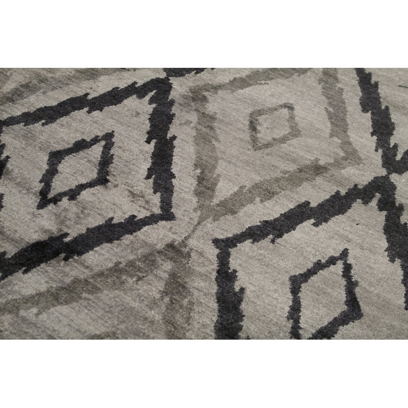 Wool Ikat Area Rug