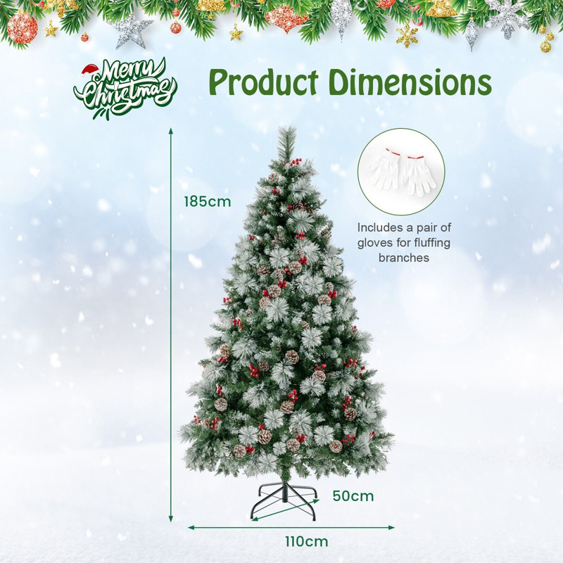 Lighted Artificial Christmas Tree