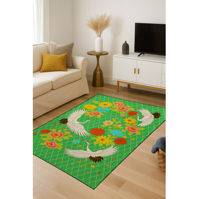 Tapis beige tissé traditionnel Mosso