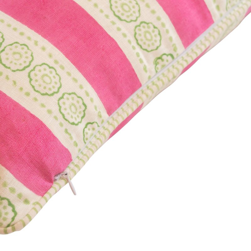 Housse de coussin Malhaar, Rose
