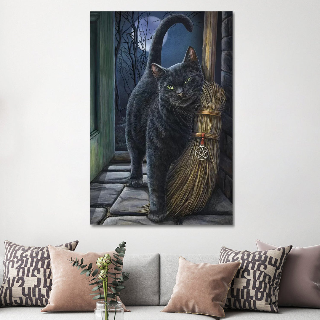A Brush With Magick by Lisa Parker - Wrapped Canvas Print