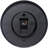 Madelis Wall Clock, Black, 15"