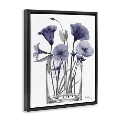 "Dusk Blue Flower Vase", encadrée par Albert Koetsier