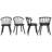 Chema 18 " H Rubberwood Solid Wood Side Chair-954853436