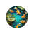 Abstract Theme Lake And Fish Patterned Round Woven Base Modern Decorative Carpet-734091751