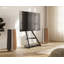 Meuble télé de coin avec 2 tablettes en bois-70891590