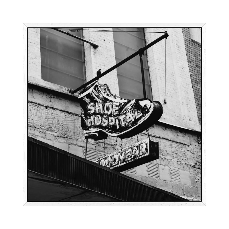 Alabama Architecture IX by Bethany Young - Print on Canvas, White Framed, 66.04cm H x 66.04cm W x 3.81cm D