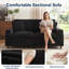 Upholstered 59.1 " Sofa-2101285571