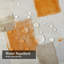 Rideau de douche beige avec 10 crochets-409705664