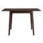 Table de salle à manger pour 4 personnes, 29,44 po L x P 46,45 po x H 29,75 po avec pieds en bois d'hévéa, pièce spacieuse, table de style américain moderne classique. 5 x 30,1 po, cuisine rectangulaire, design-833961368