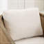Fauteuil pivotant en forme de baril avec coussin moelleux