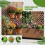 Boîte à fleurs en métal avec treillis Euel-1151764630-1169509017-1163256947