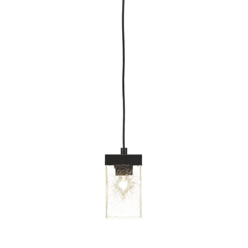 Nouvelle Cord Hung Mini Pendant, Clear, Espresso