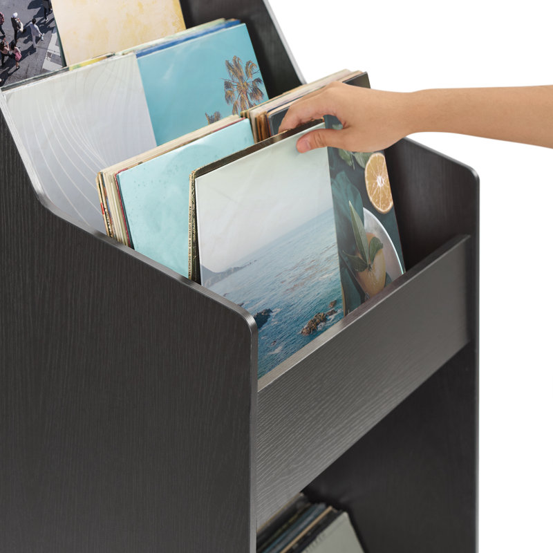 Support de rangement pour disques noir, Noir, noir, noir, noir