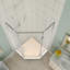 Cabine de douche à angle Neo 36 "x 72" Merrick-32296407