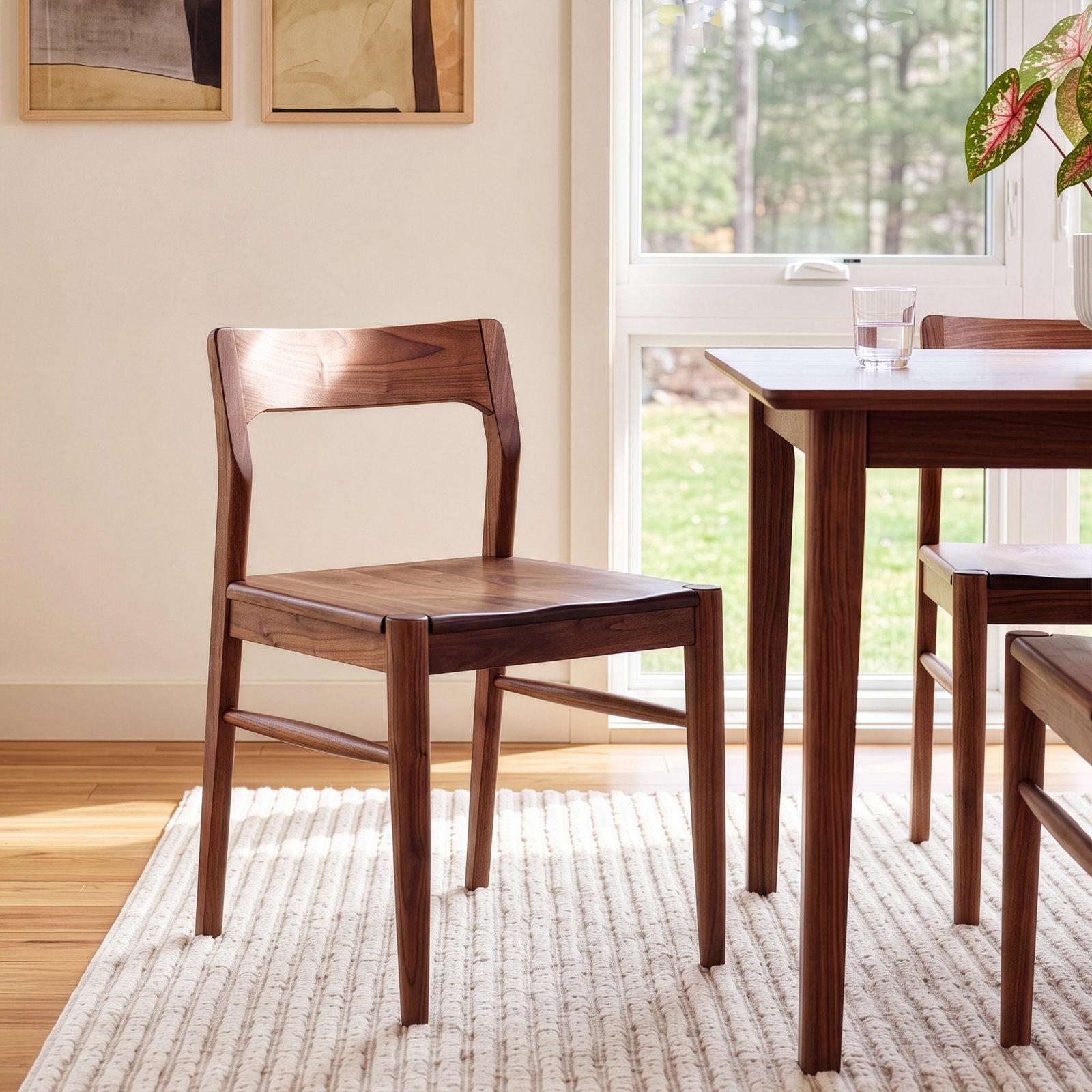 Krieger Dining Chair, Brown