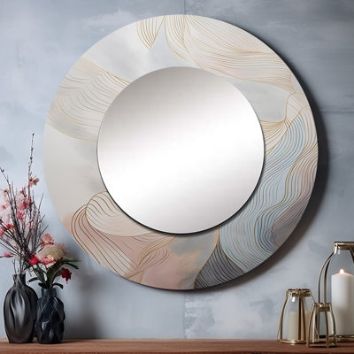 Art en ligne Preana or et gris In Motion II