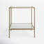 Edgarton Glass End Table