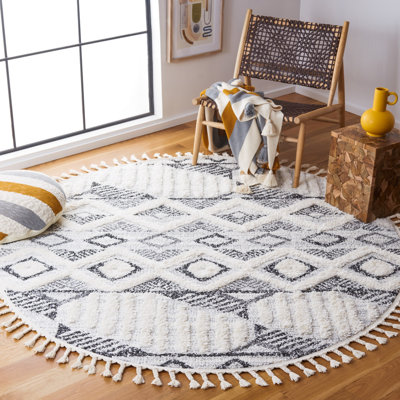 Moroccan Tassel Shag Performance Southwestern Rug