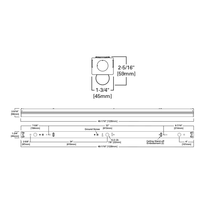 Strip Ceiling Light