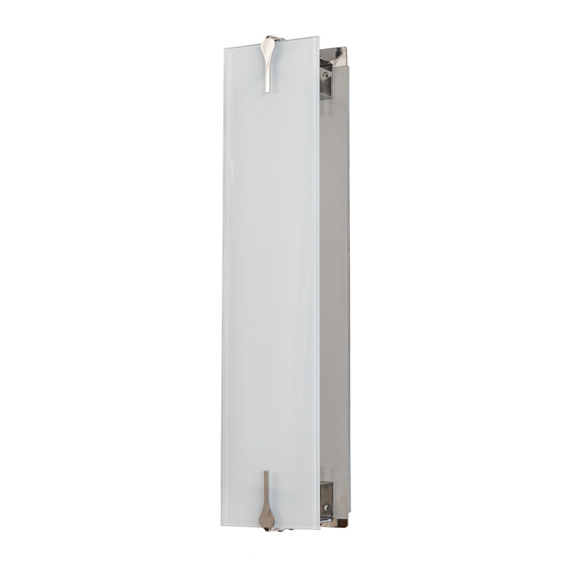 Akranes LED Flush Mounted Sconce, Chrome