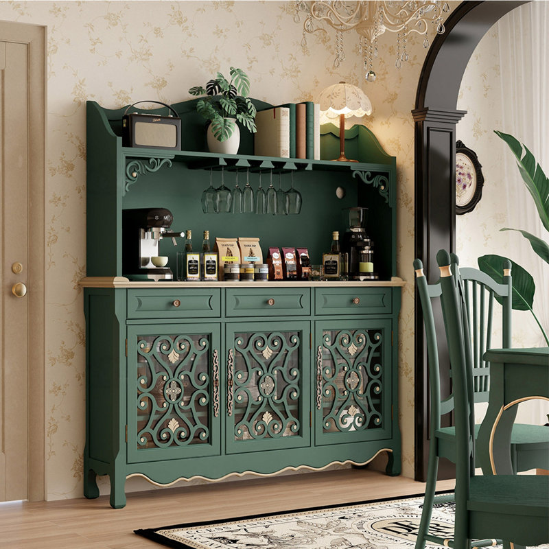 Armoire à thé de style français rétro