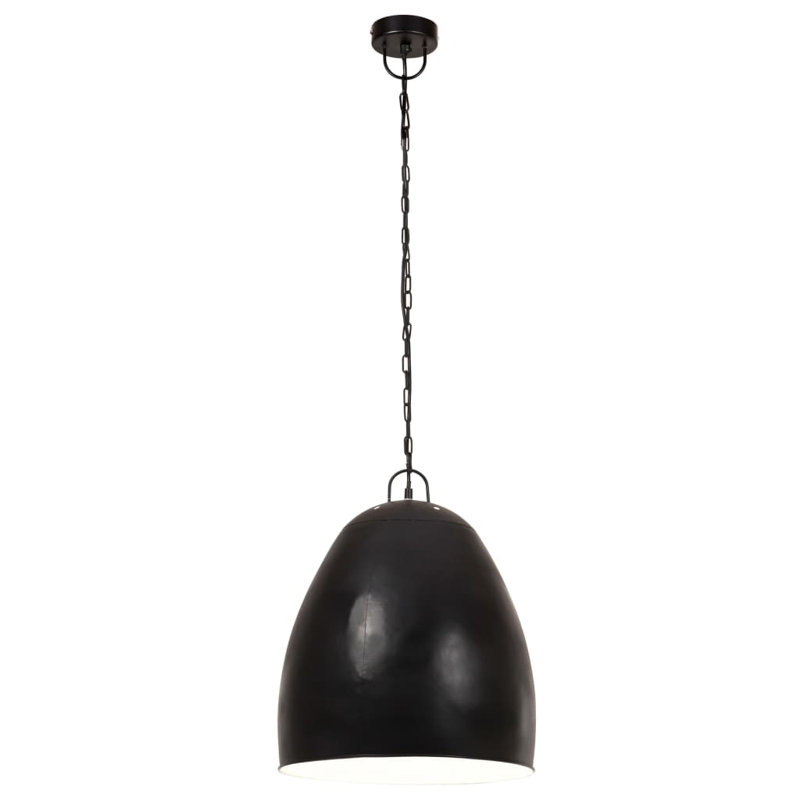 Sabrina 1 - Light Single Pendant, Black, 154cm H x 42cm W x 42cm D