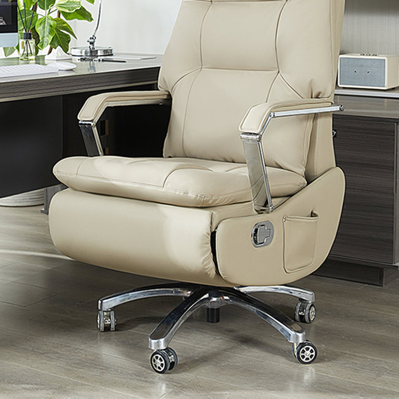 Fauteuil ergonomique confortable de niveau nuage, Beige