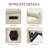 Jeramyah 30.25" Wide Modern Genuine Leather Power Recliner with USB Port, Small Reclining Chair-2016413801