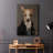 Refined Fido -Gallery Wrapped Cavas