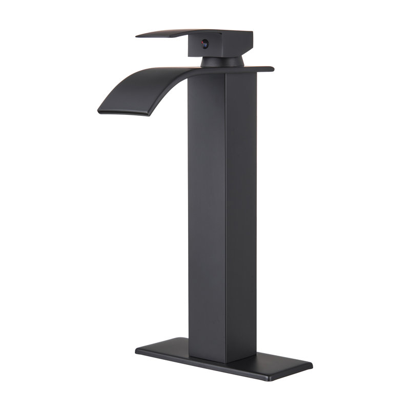 Single-handle Bathroom Faucet, Matte Black