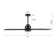 Bascio 5 - Blade LED Standard Ceiling Fan with Remote Control and Light Kit Included
