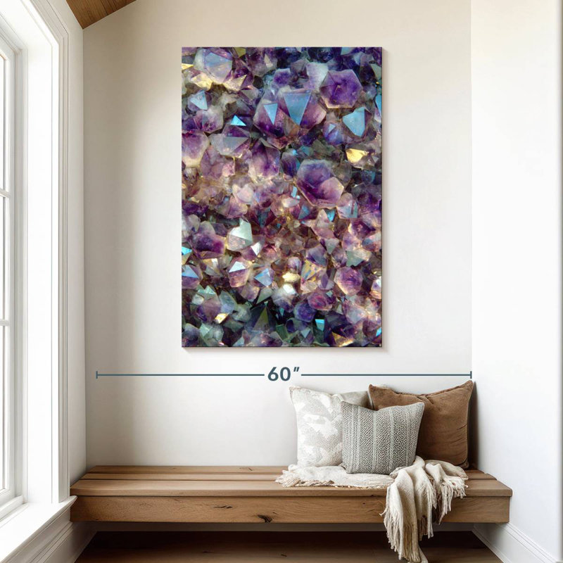 Alvord Pink Quartz Crystals, 48" H x 32" W