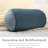 Microbead Bolster Neck Roll Pillow-51960335