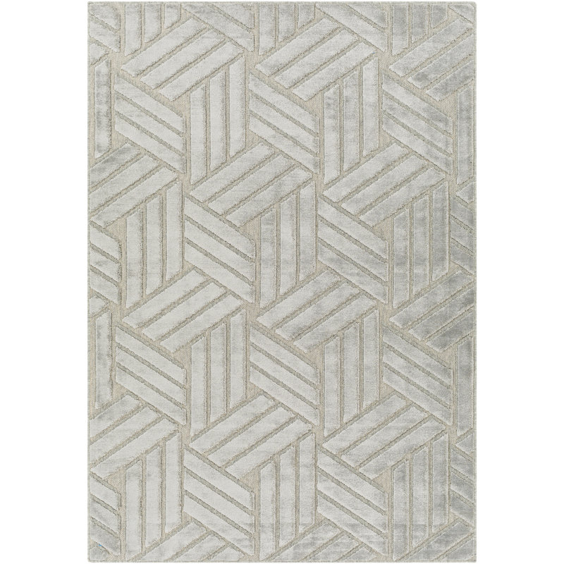 Benjermin Geometric Indoor Rug, Rectangle 2' x 3'