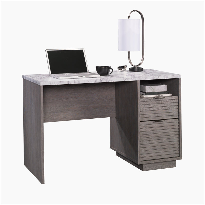 Bureau, finition gris moyen