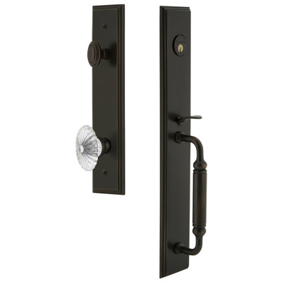 Carré Complete Inactive Dummy Handleset with Knob and Rosette