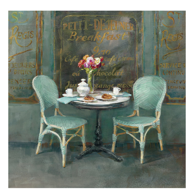 Joy Of Paris II by Danhui Nai - Print on Canvas, 30.48 cm H x 30.48 cm W, No Frame