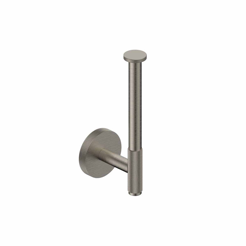 Klass Wall Mount Toilet Paper Holder, Brushed Nickel
