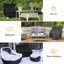 Housse lourde pour chaise de patio
