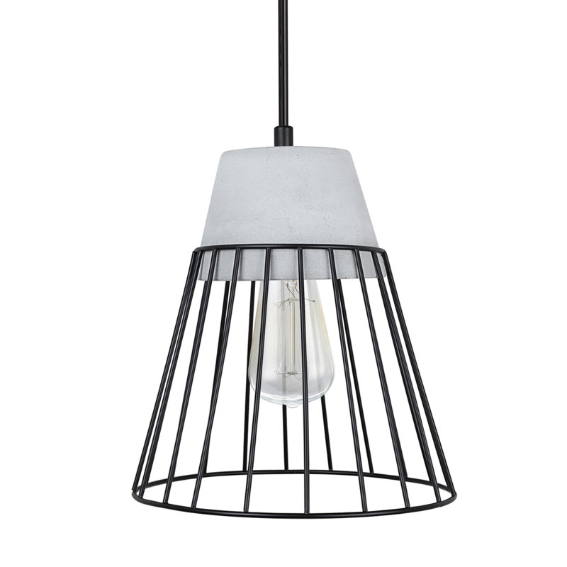 Regner 1 - Light Black Lantern Pendant