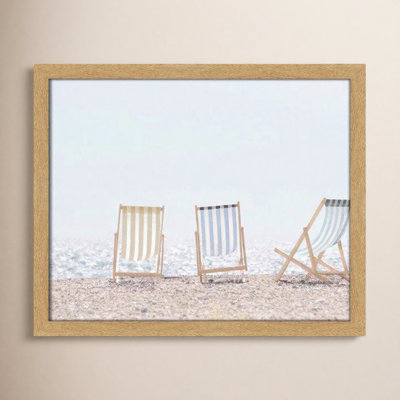 Adriatica "Beach Chairs" Print by Leah Straatsma