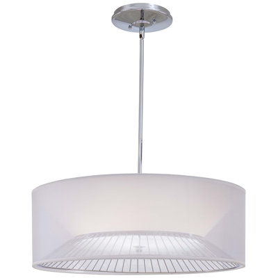Bridge 3 - Light Dimmable Drum Chandelier
