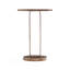 Table d'appoint ronde avec piédestal ouvert unique